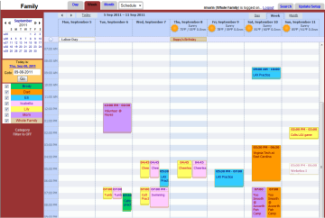 Online calendar as Family calendar
